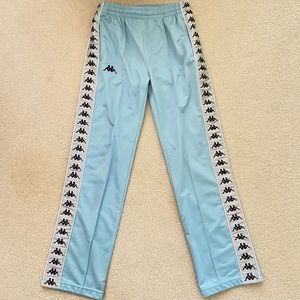 Kappa Straight Leg Blue Pants